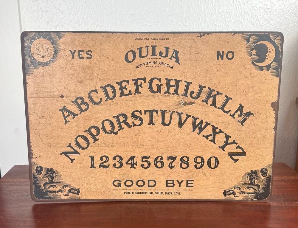 Parker Brothers Ouija Mystifying Oracle Board Only